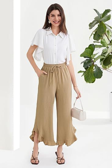Ruffle Bell Bottoms